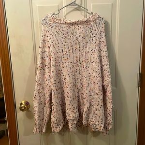 Plus Size Popcorn Sweater